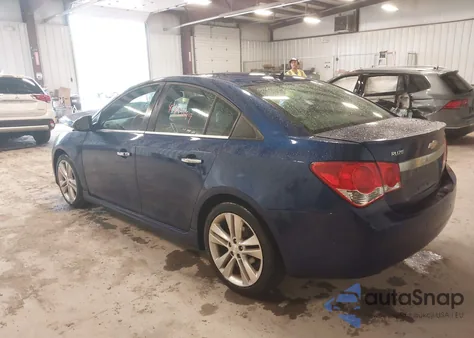 2012 Chevrolet Cruze Ltz from USA, damaged, VIN 1G1PH5SC2C7274512
